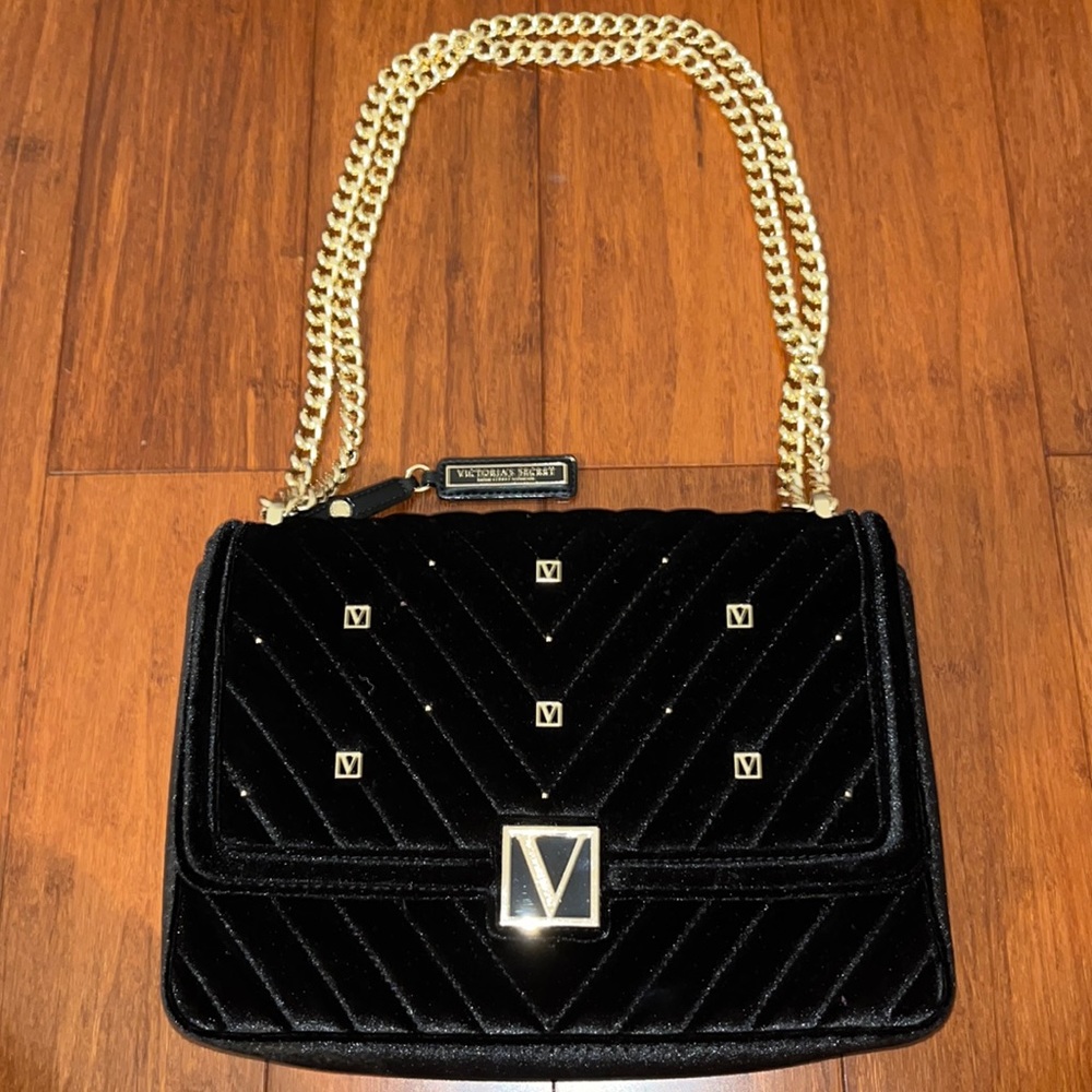 GORGEOUS Velvet Victorias Secret Bag